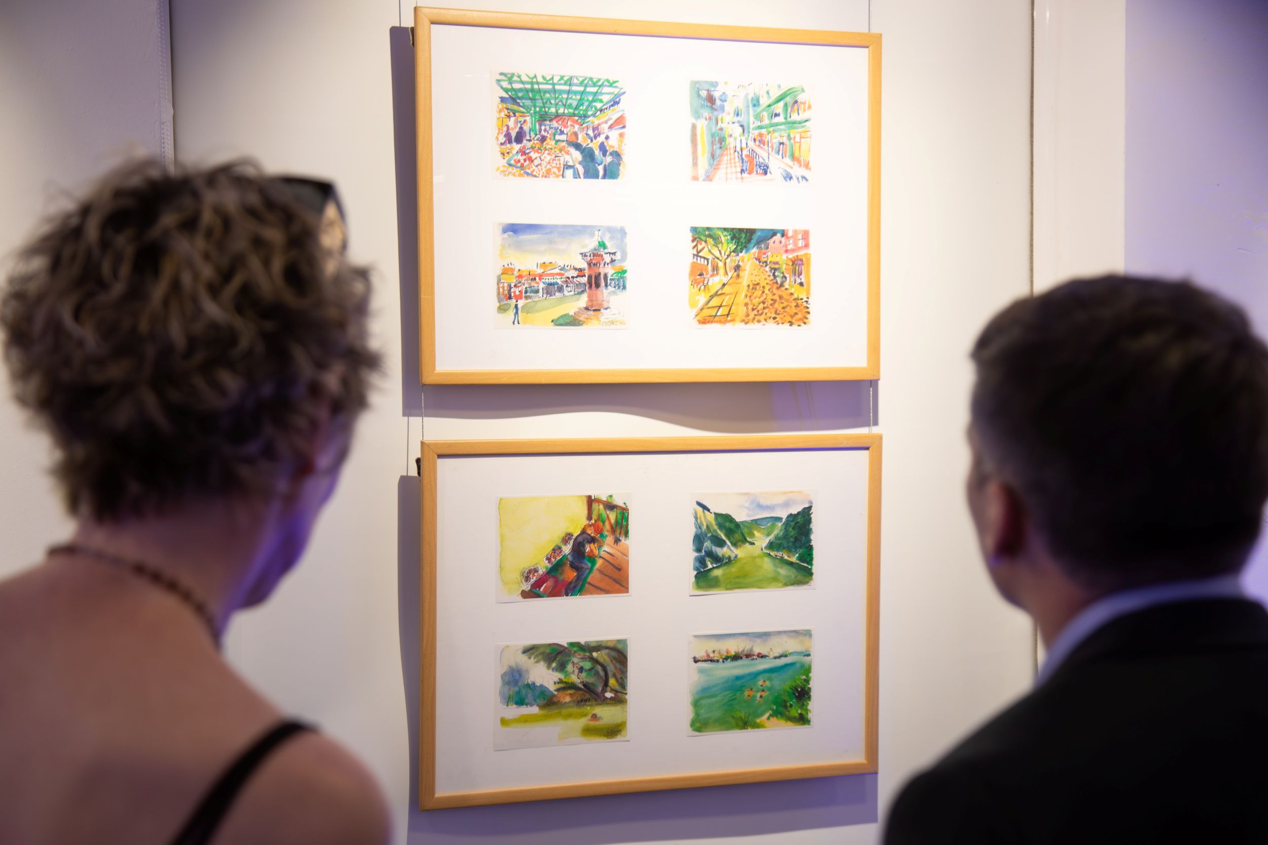 Izložba akvarela i crteža Stanislasa Pjerea