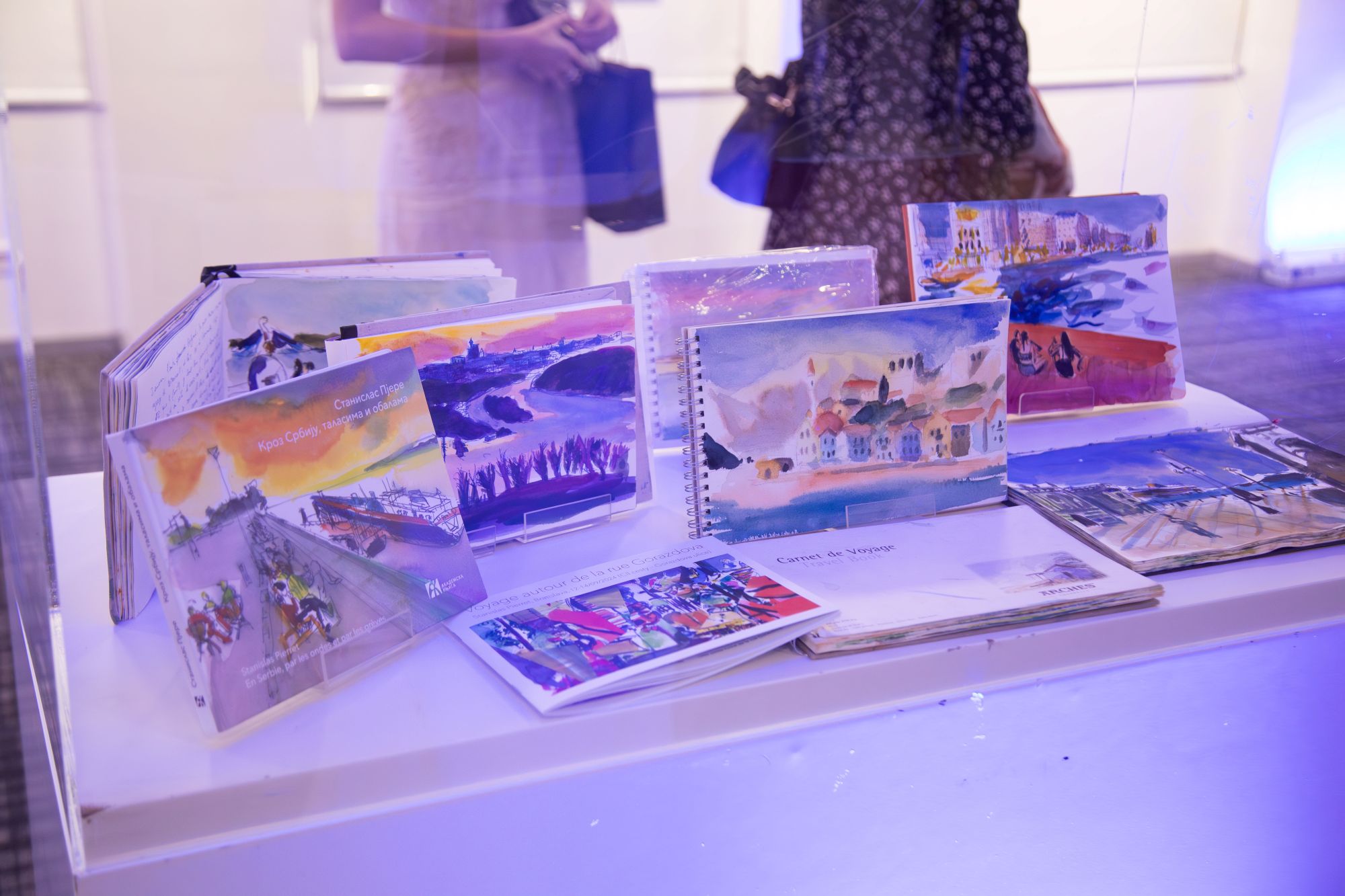 Izložba akvarela i crteža Stanislasa Pjerea; Foto: Filip Olćan