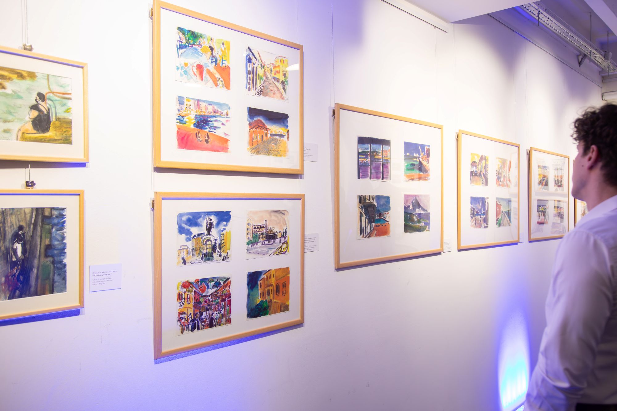 Izložba akvarela i crteža Stanislasa Pjerea