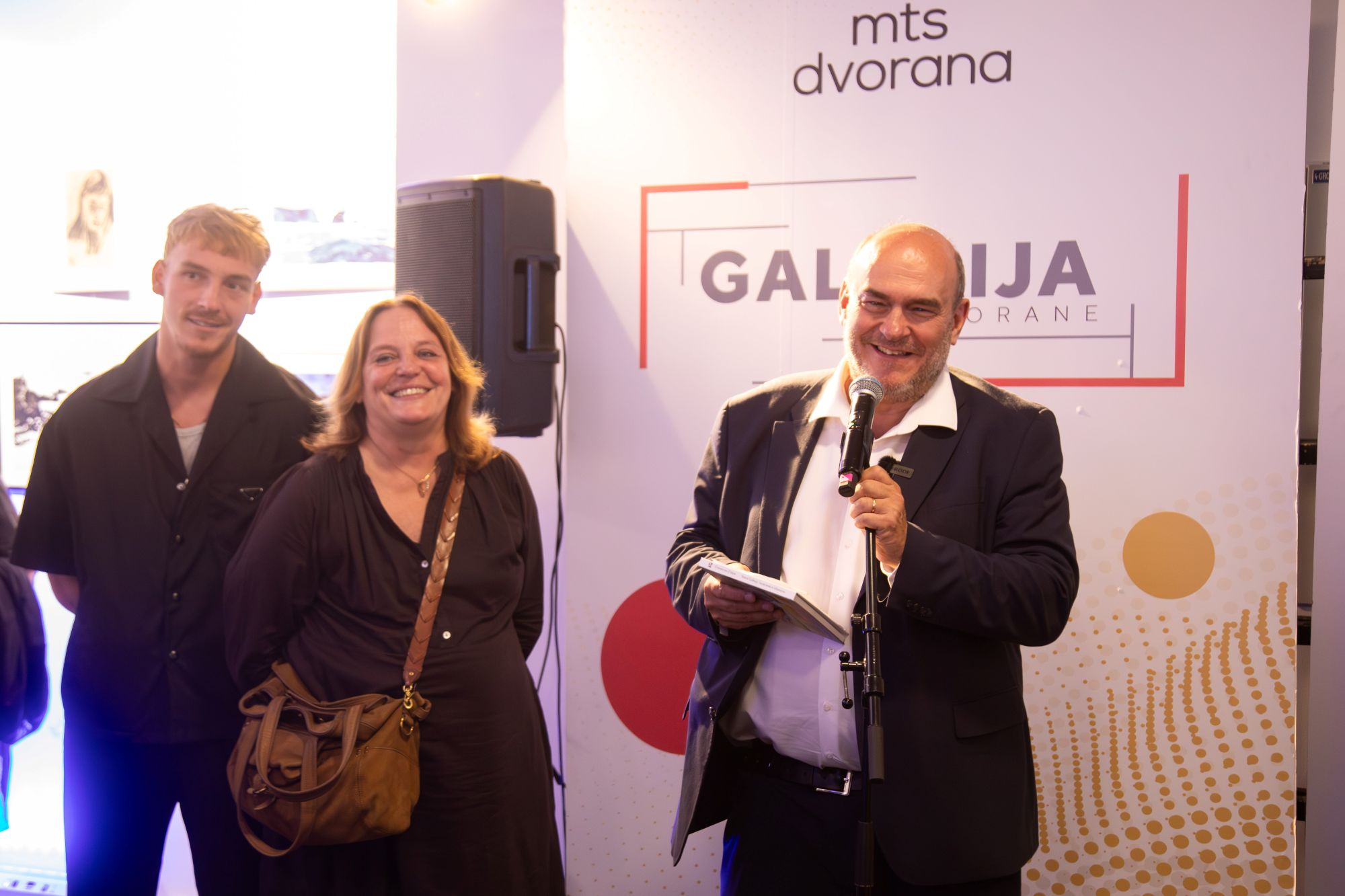 Stanislas Pjere sa porodicom