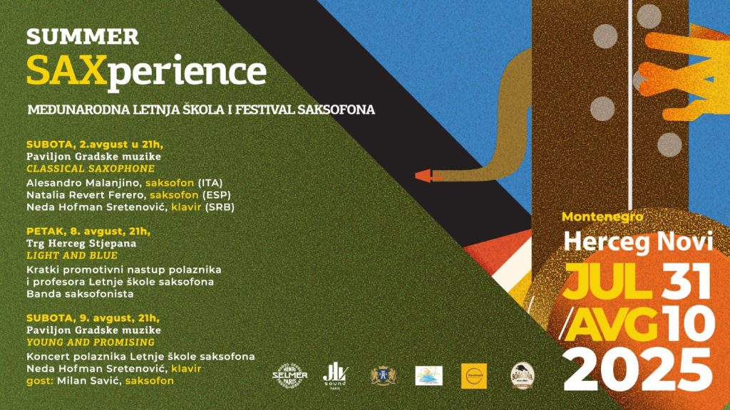 Summer Saxperience vizual sa programom