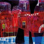 I konji imaju repove zar ne, akril na platnu