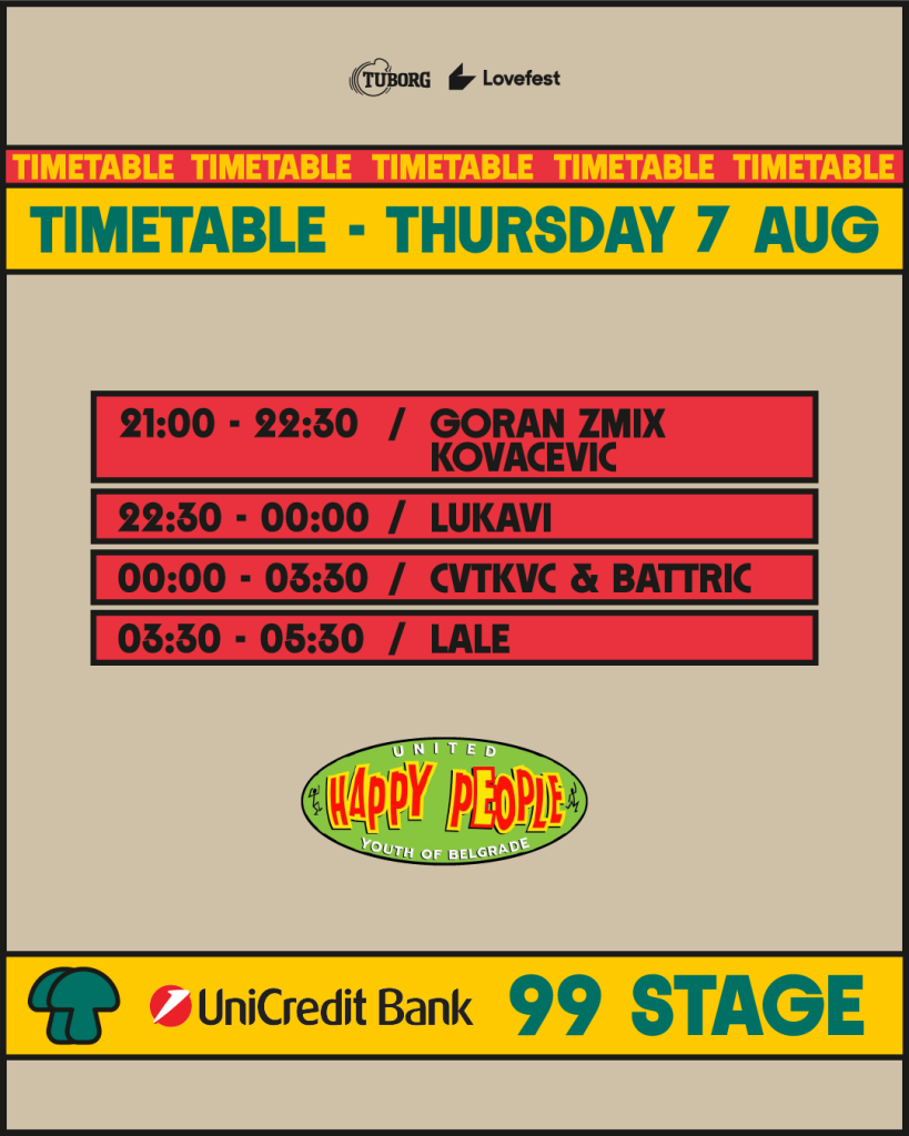 UniCredit 99 Stage - Prvi dan - Satnica