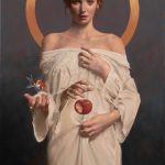 SIniša Kašavelski. Magna Mater, 116x73cm, ulje na platnu, 2025god