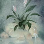 Ljubica Kržić Valter, Velerija u potrazi za smislom u mulju se gubim, ulju na platnu,100x80cm 2025god