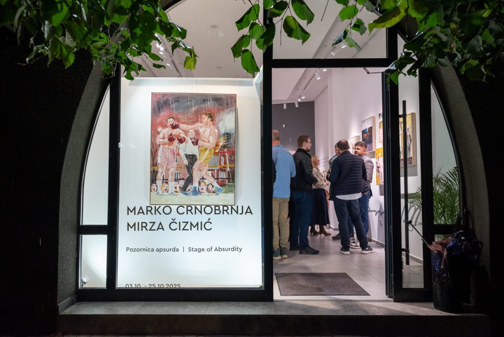 Galerija Aleksic Izlozba Marko Crnobranja Mirza Cizmic