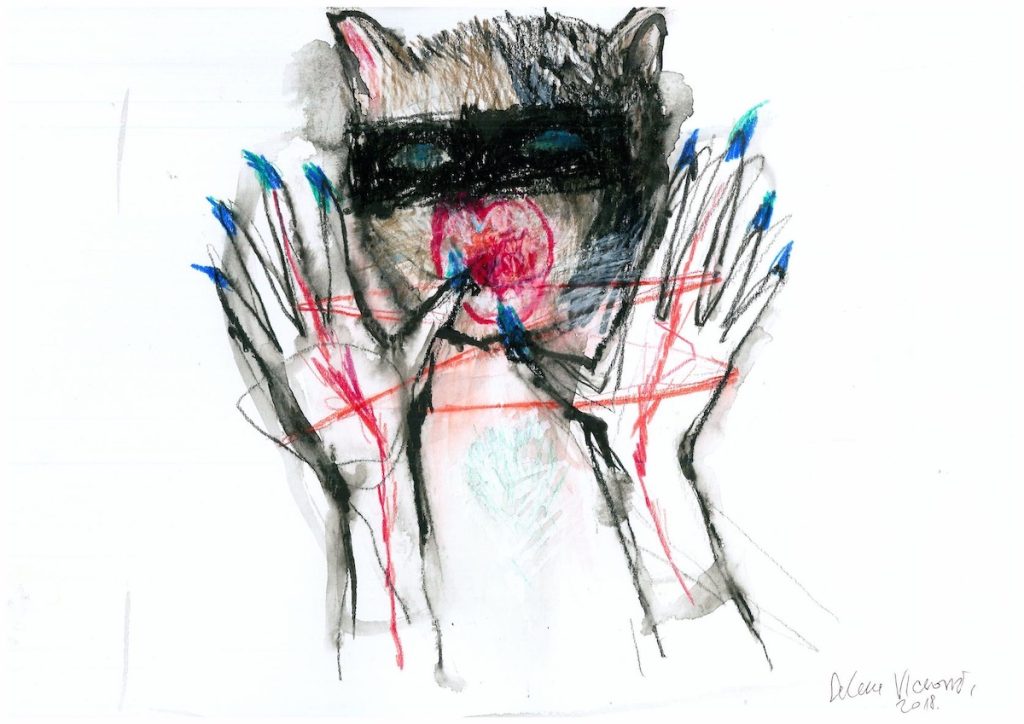 Izložba Ide maca oko tebe umetnice Selene Vicković