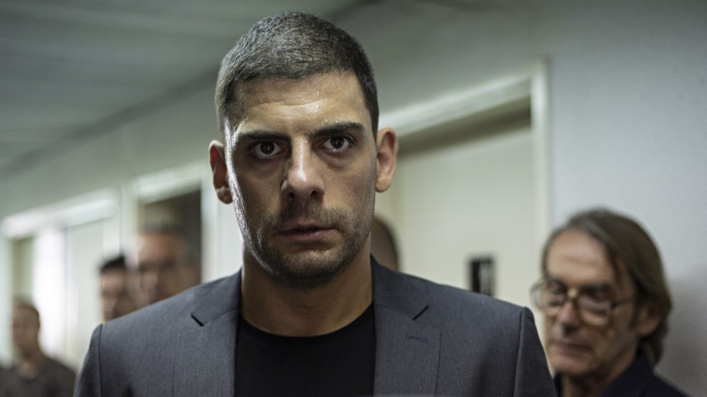 Milan Marić na snimanju filma Da li je nebo plavo