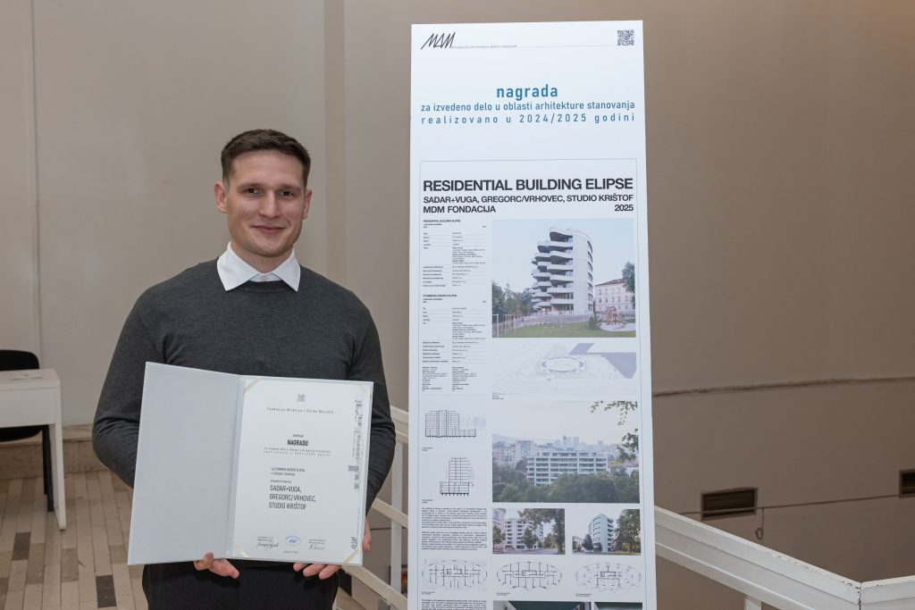 Petko Grabljič i nagrađeni rad