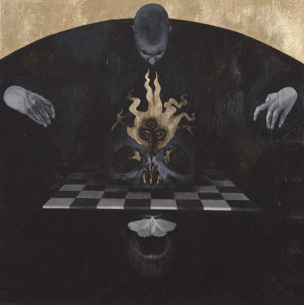 Nikola Mitorvski Initium Mundi Ulje na platnu 60x60cm 2025cm