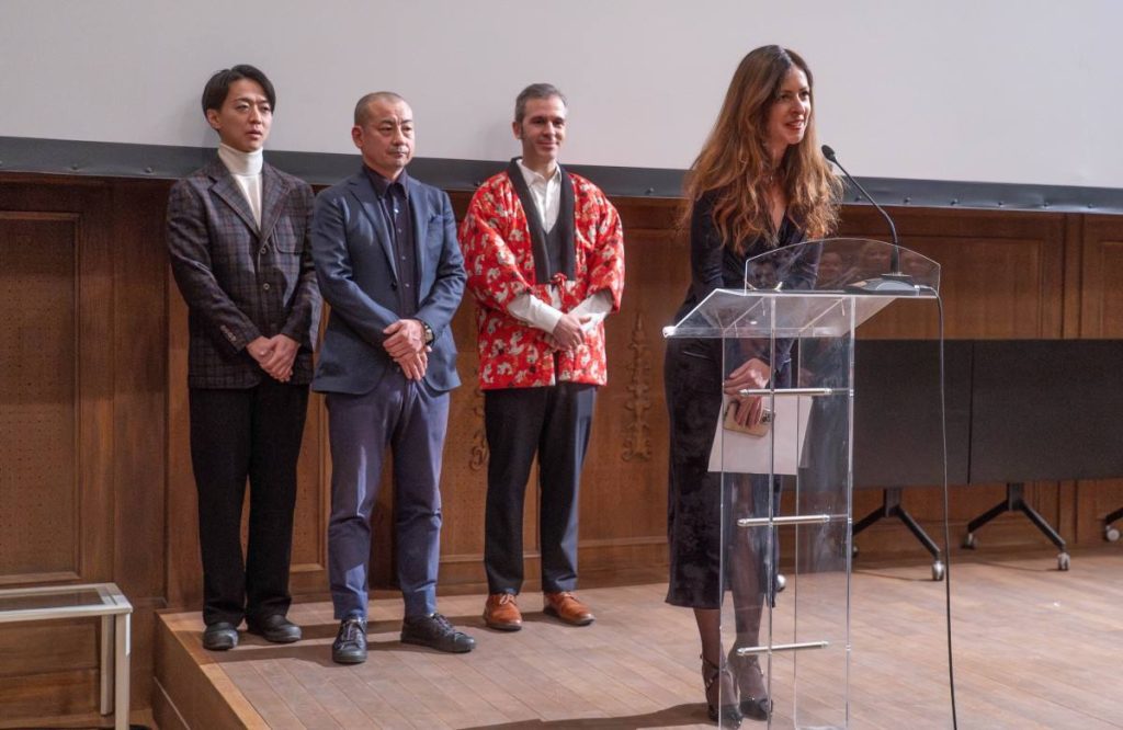 Shun Mizobuchi, Kazuyuki Kitaki, Dragan Durković. Jakša Nikodijević i Jovana Stević