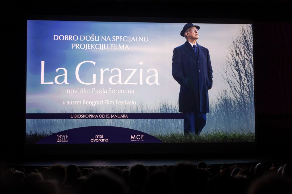 Specijalna projekcija La Grazia u susret Beograd Film Festivalu