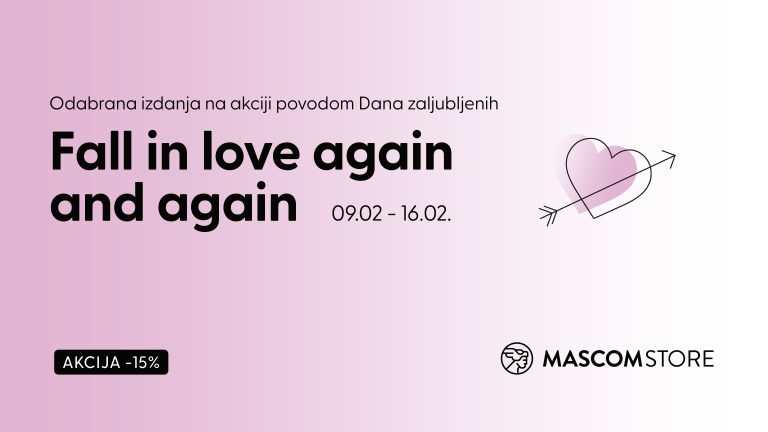 Pet albuma koje slušamo za Dan zaljubljenih: „Fall in love again and again“ u MASCOMSTORE-u