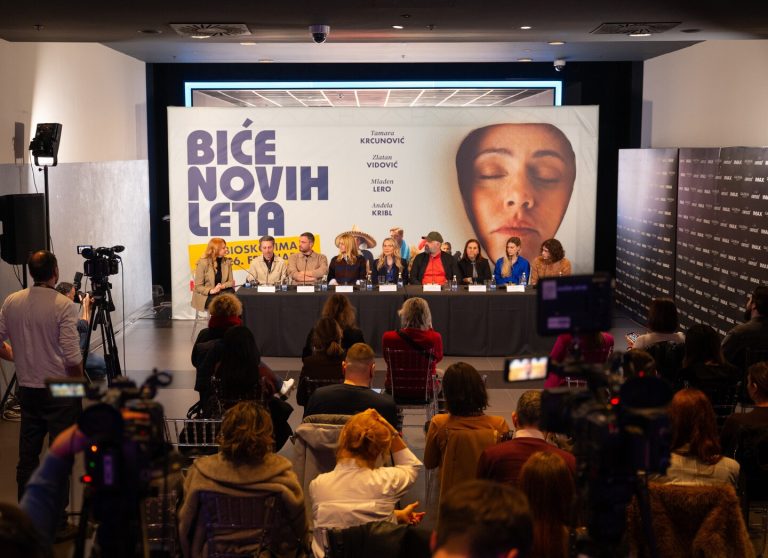 Konferencija za medije uoči premijere filma Biće novih leta