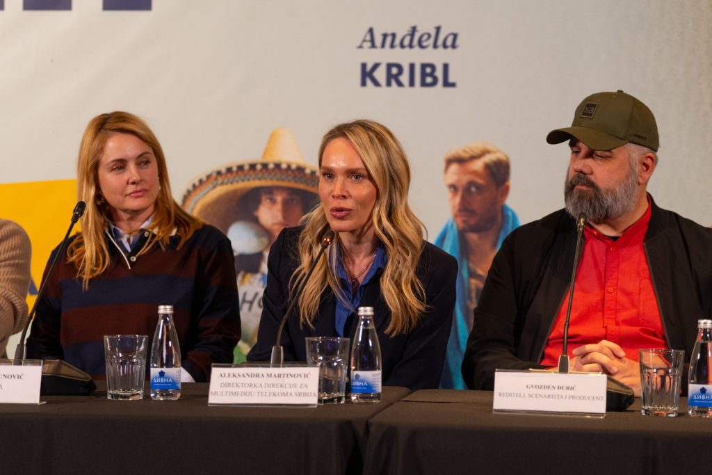 Tamara Krcunović, Aleksandra Martinović i Gvozden Đurić