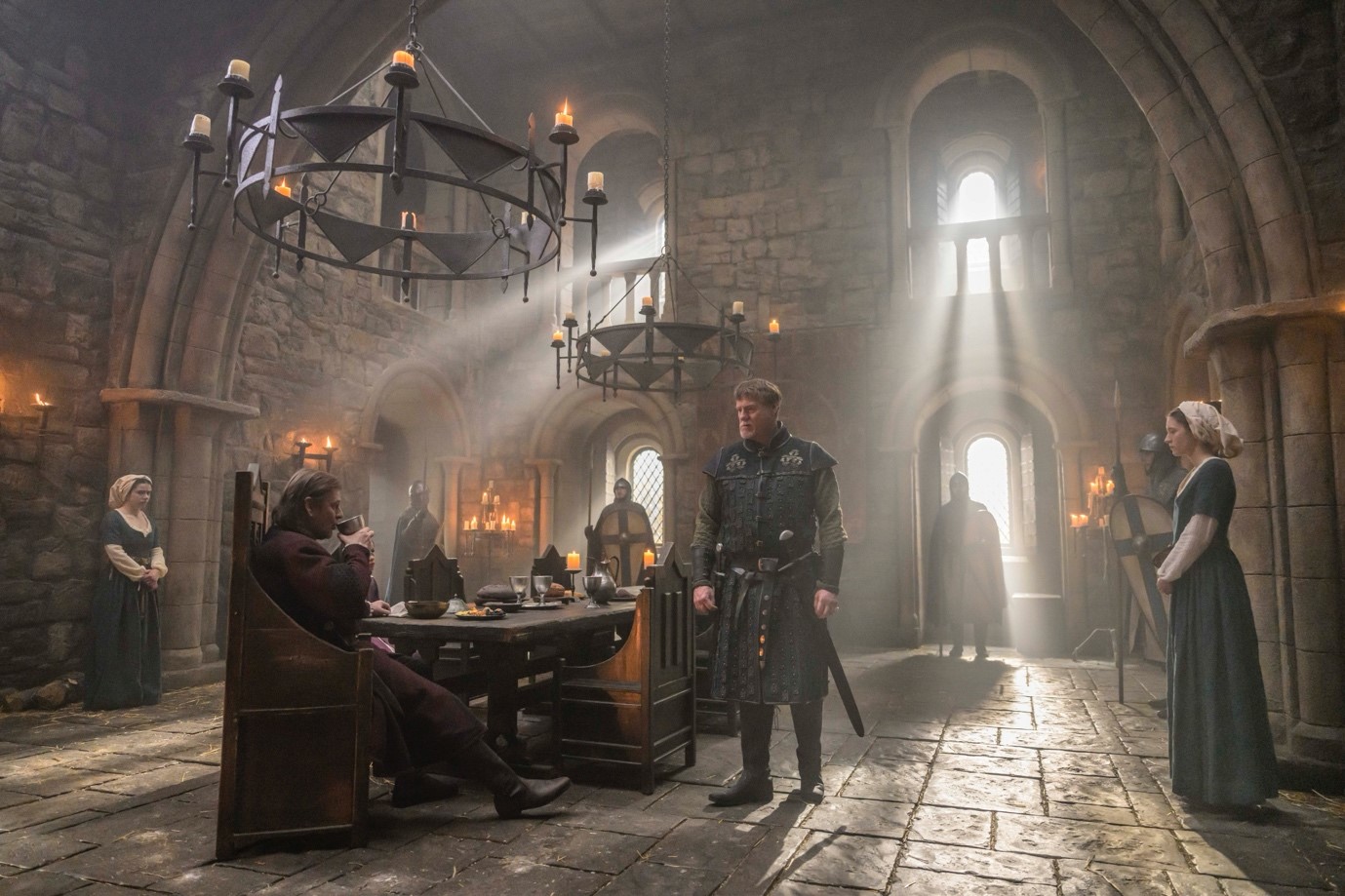 The sets built at PFI Studios for ROBIN HOOD. PHOTO Aleksandar Letic ...