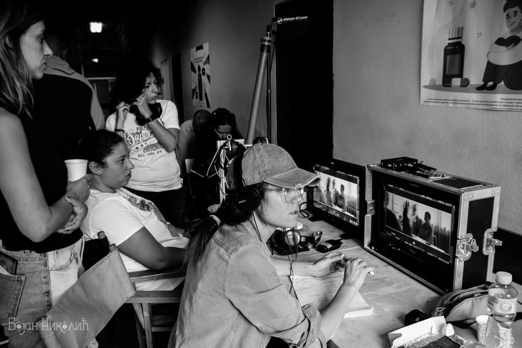 Snimanje filma Macji krik