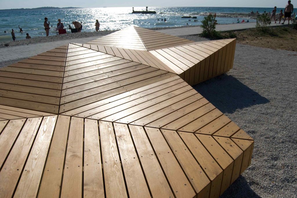 Modularni sustav ležaljki Heksagon - Breda Bizjak