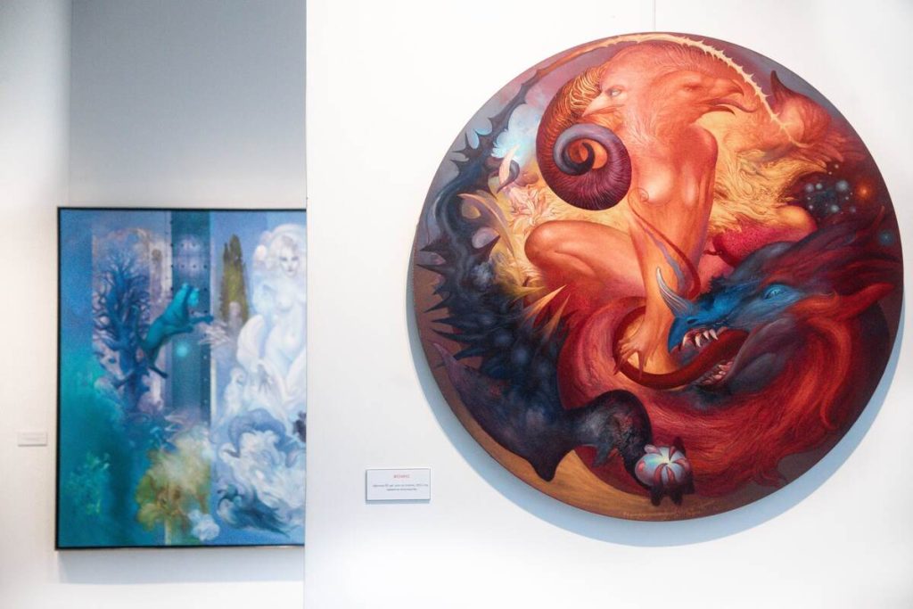 Otvrananje izložbe Željka Đurovića