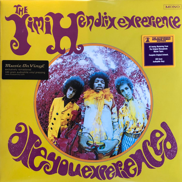 Jimi Hendrix - Are You Experienced - mockup albuma