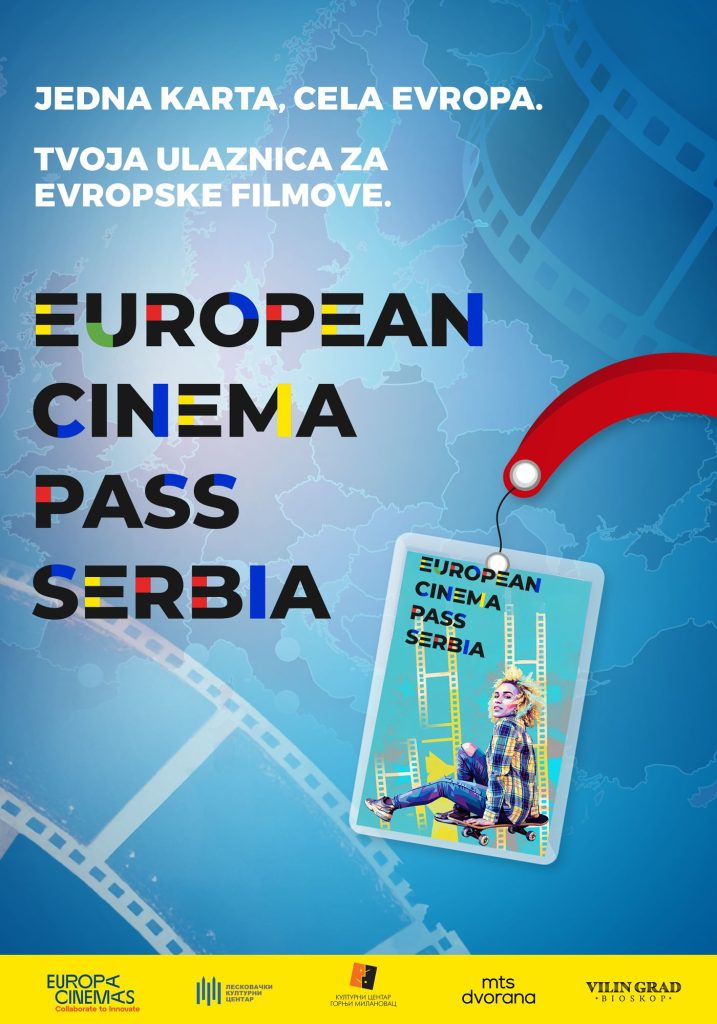 Vizual projekta European Cinema Pass Serbia