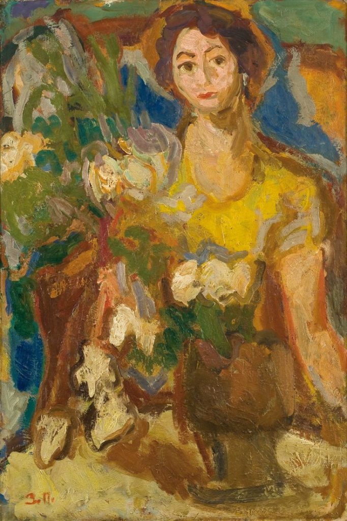 Zora Petrović - Žena sa cvećem