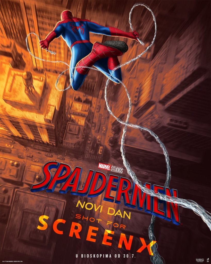 Spajdermen Novi dan ScreenX
