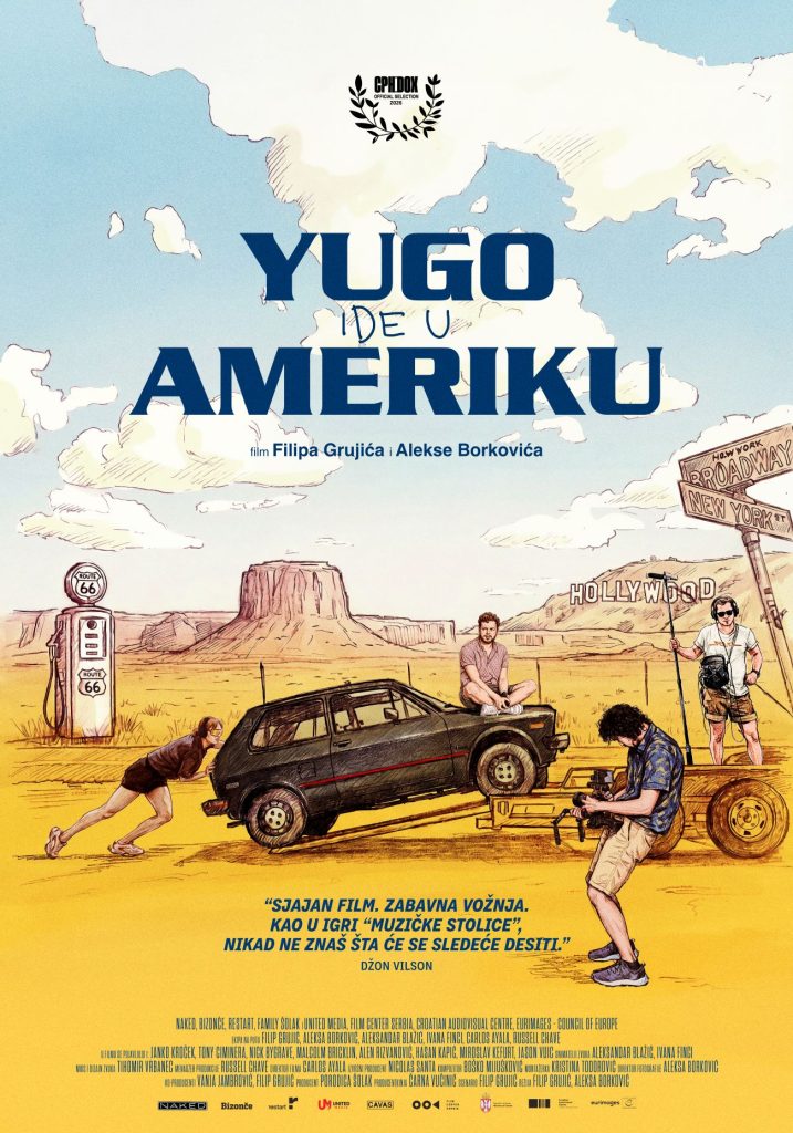Yugo ide u Ameriku_poster