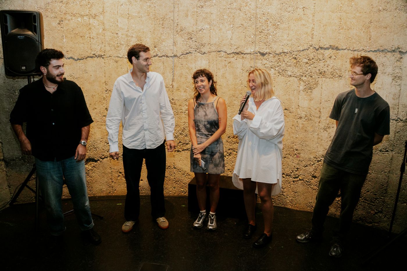 Aglaja Filipović, selektorka i direktorka festivala, sa članovima žirija