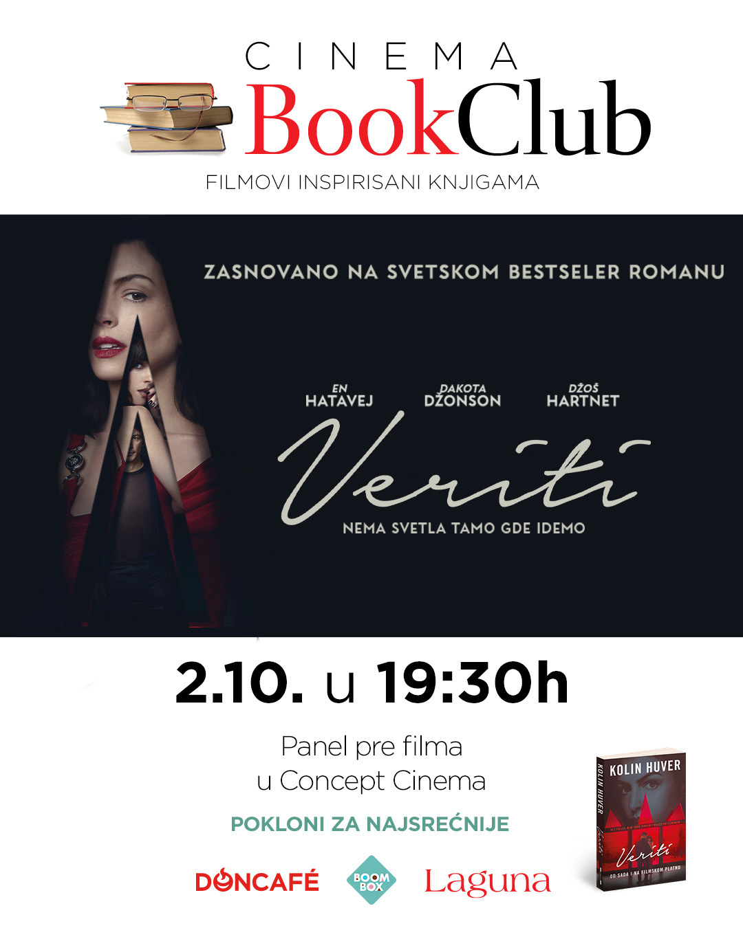 Cinema Book Club uz film „Veriti“