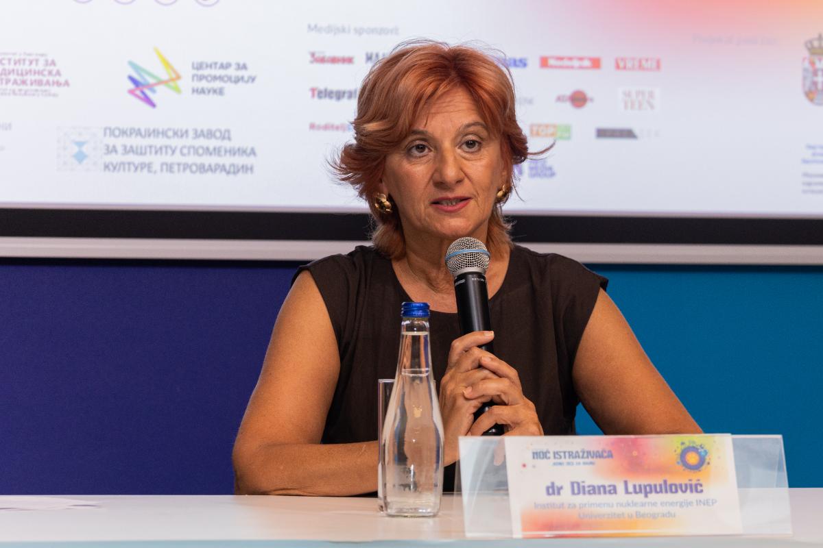 Diana Lupulović, rukovodilac Evropske noći istraživača