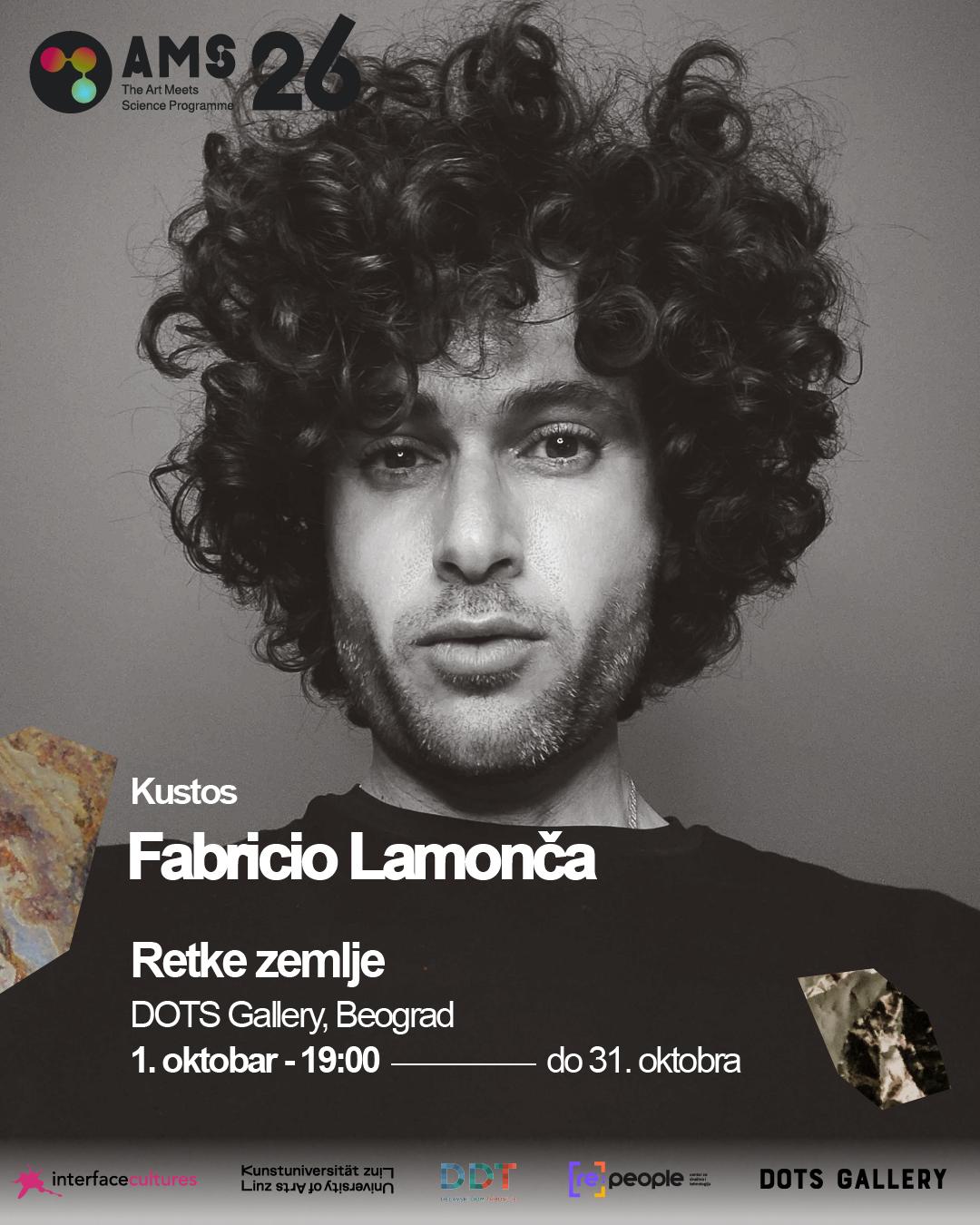 Fabricio Lamonča, kustos izložbe „Retke zemlje“
