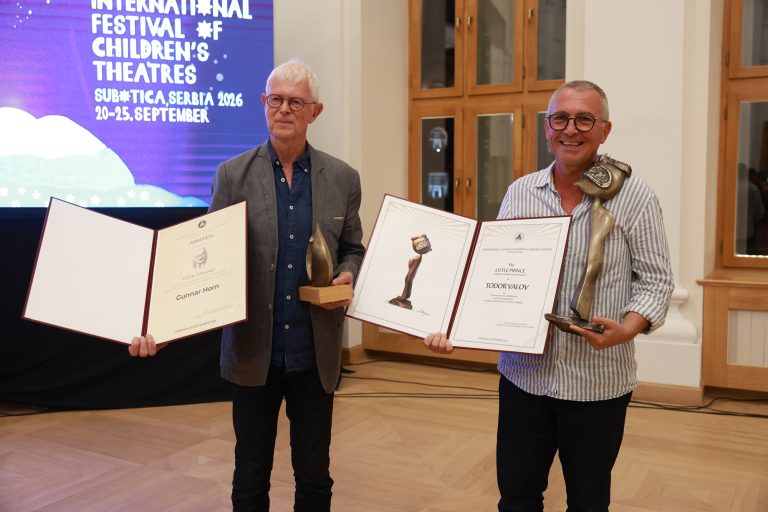 Gunar Horn i Todor Valov na ceremoniji otvaranja festivala