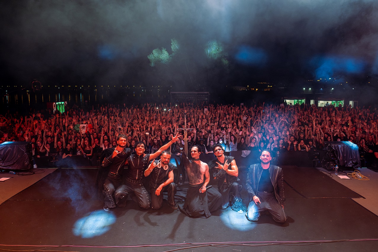 Scenski nastup grupe Lavina u Luci Beograd