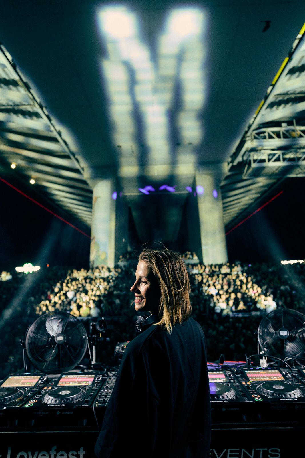 Šarlot de Vit na Tuborg Beat x Lovefest događaju ispod Mosta na Adi