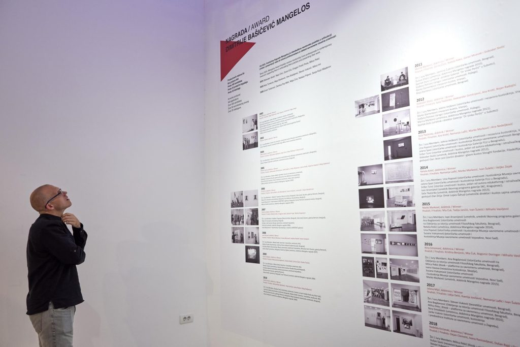 Otvaranje izložbe 25 godina nagrade Dimitrije Bašičević Mangelos