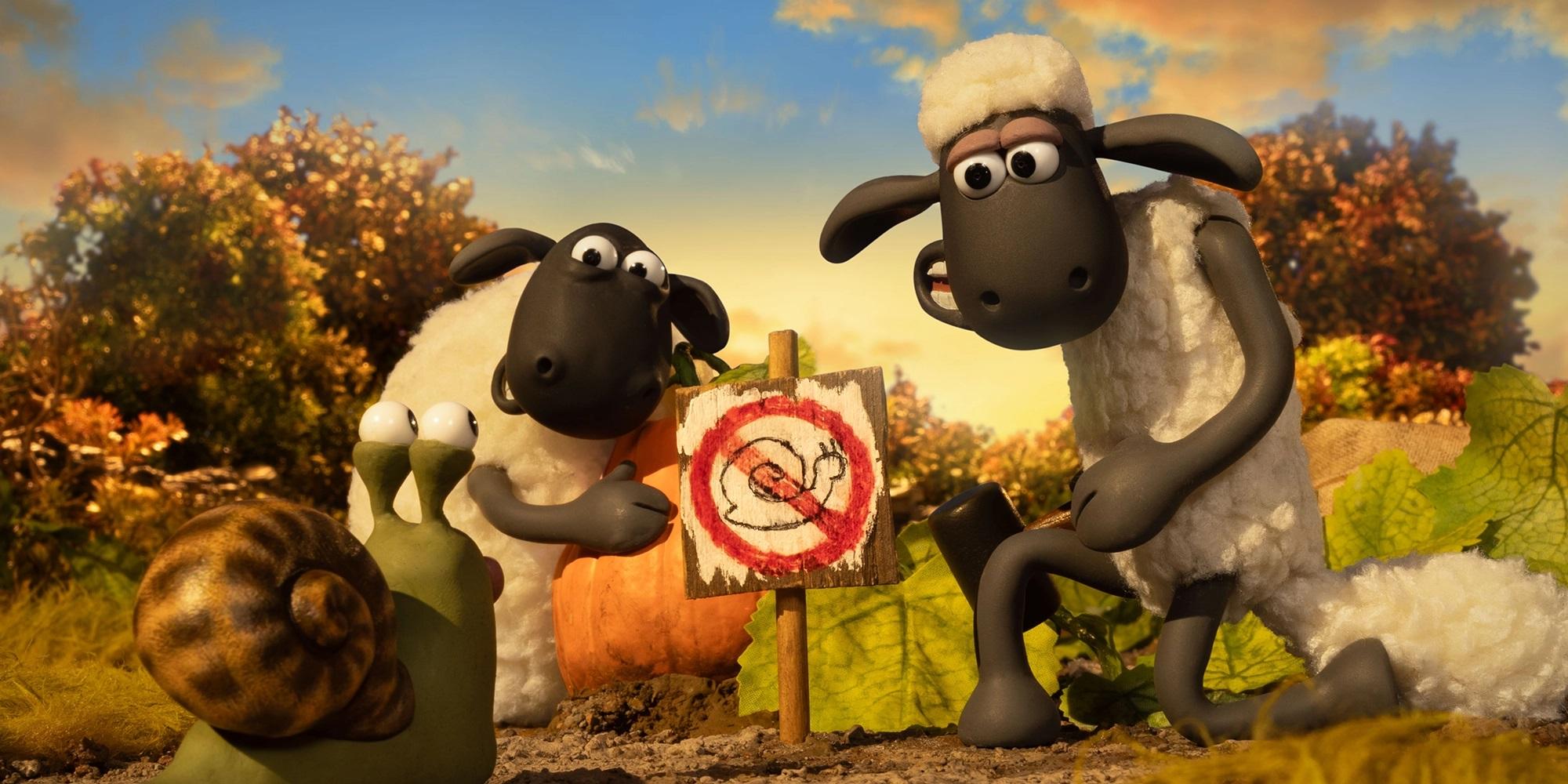 Ovčica Šone 3: Bundevasti haos, kadar iz filma