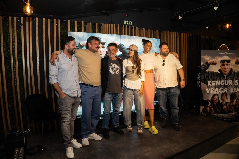Ekipa filma Kengur se vraća kući na konferenciji za medije