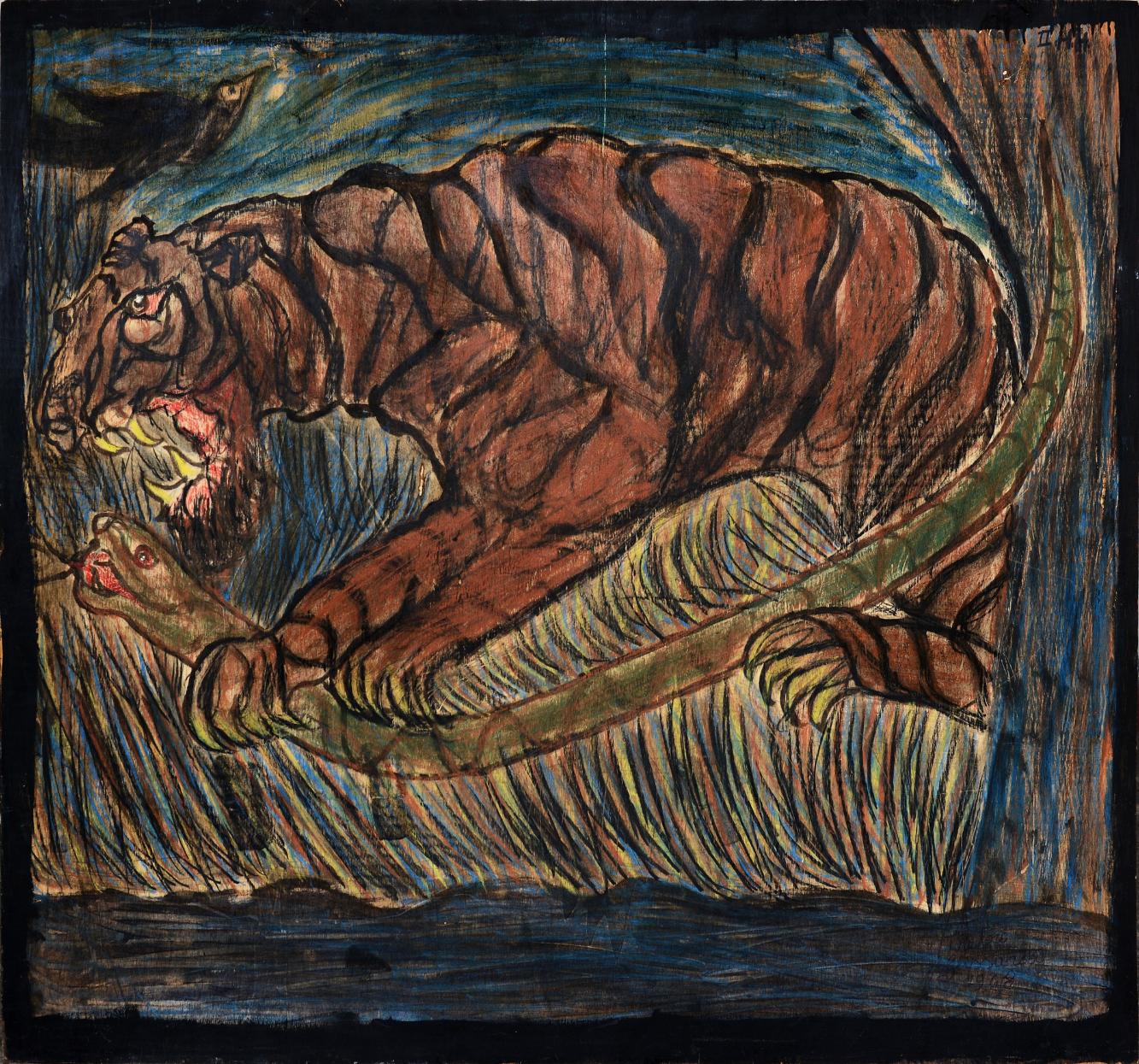 Pjetro Gicardi, Tigar sa zmijom