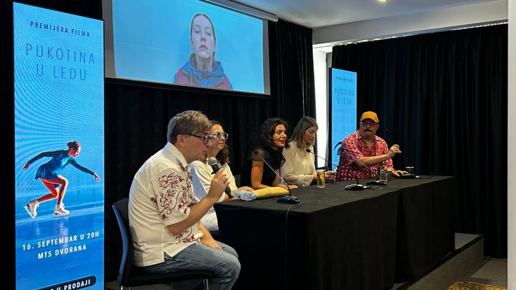 Konferencija za medije povodom filma Pukotina u ledu