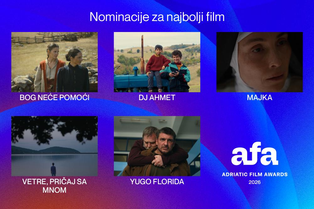 AFA nagrade 2026 – kategorija Najbolji film