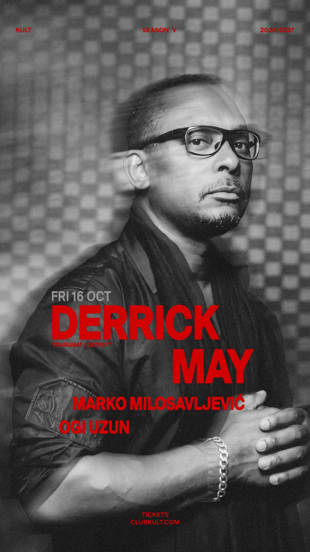 Derrick May u klubu KULT
