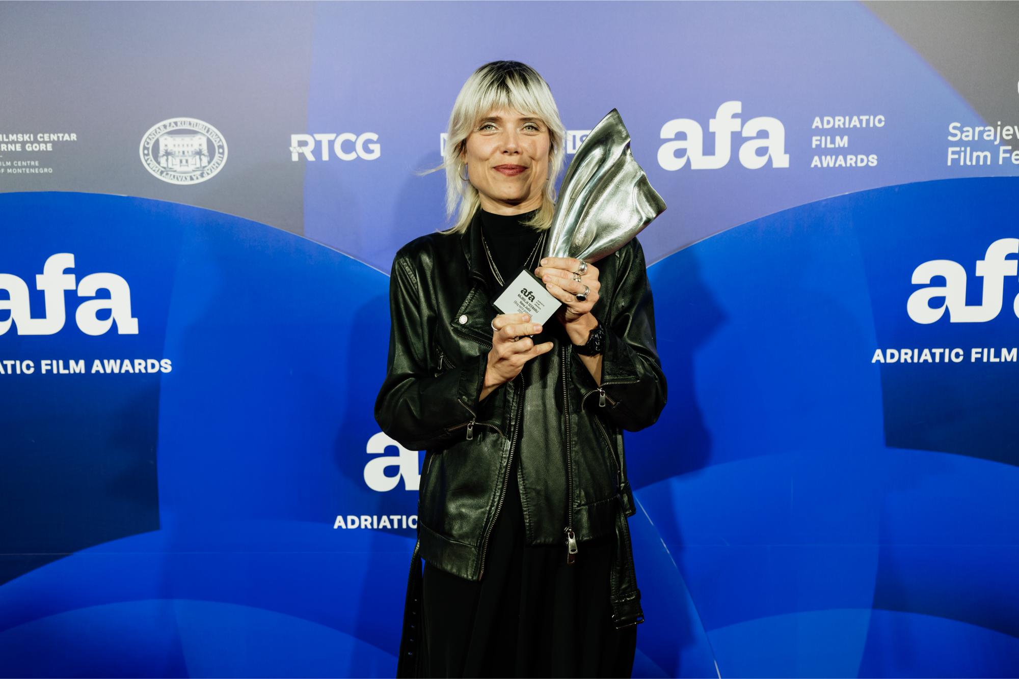 Hana Jušić, dobitnica AFA nagrade za scenario filma Bog neće pomoći