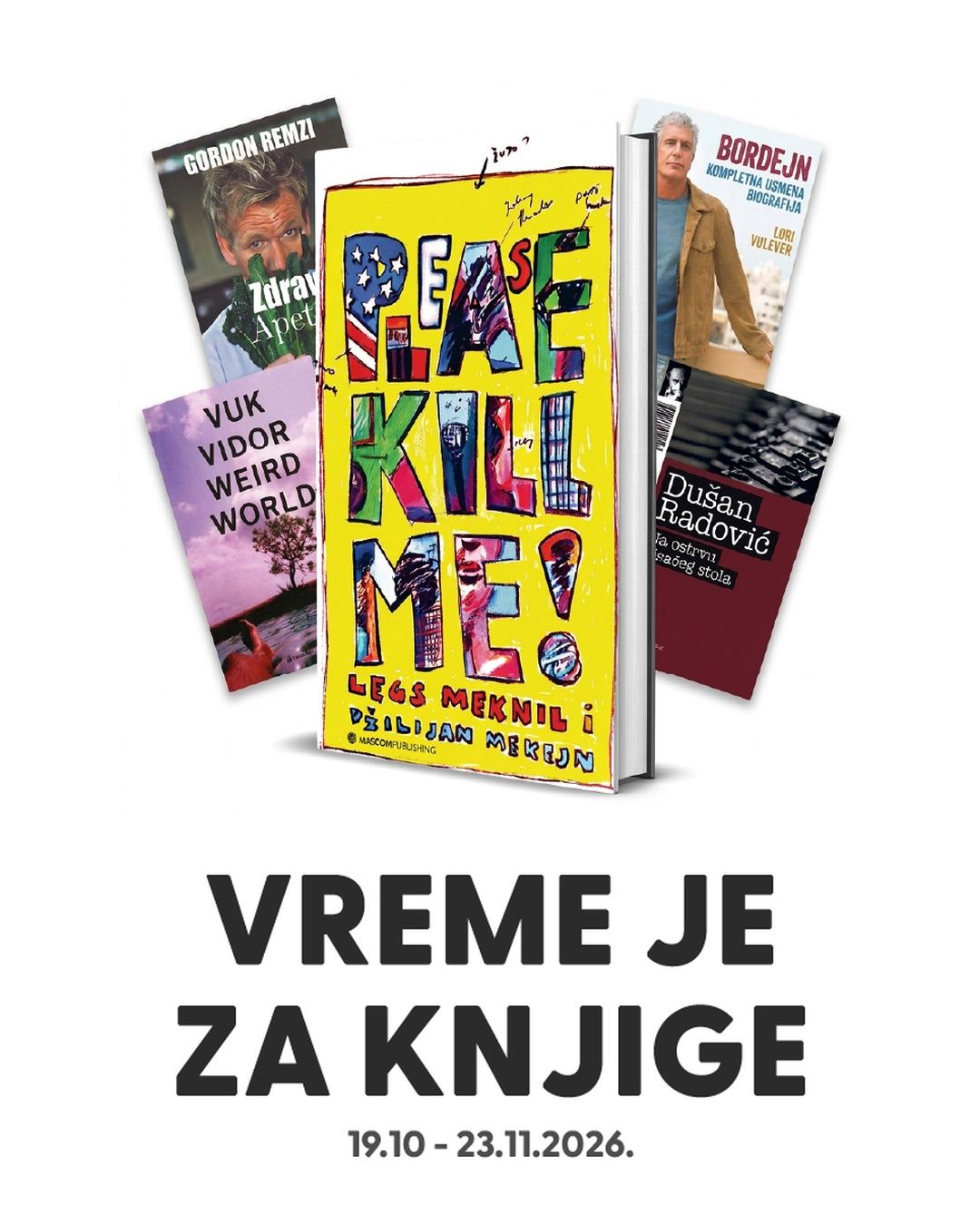 Vizual akcije „Vreme je za knjige“