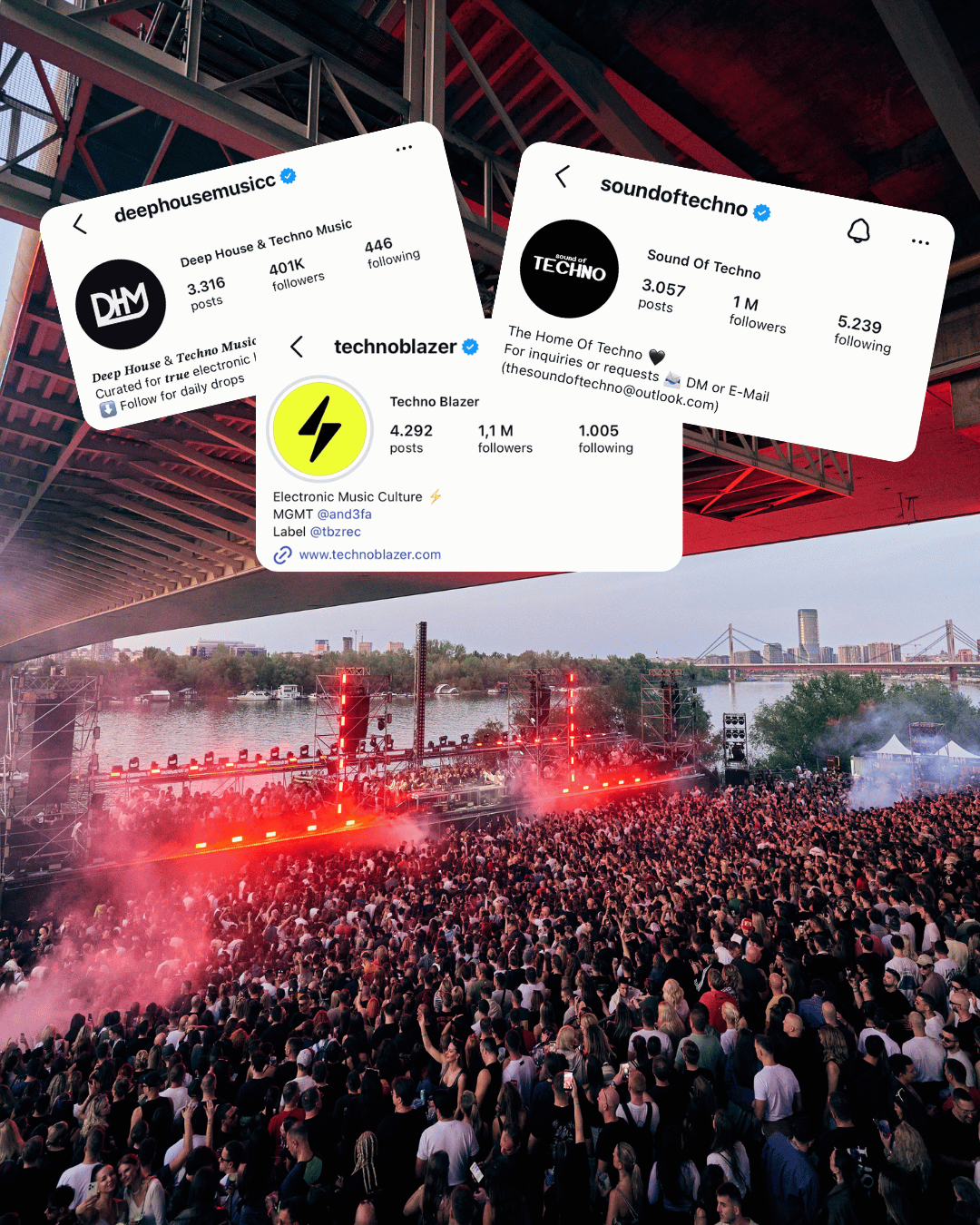 Šarlot de Vit na Tuborg Beat x Lovefest događaju ispod Mosta na Adi