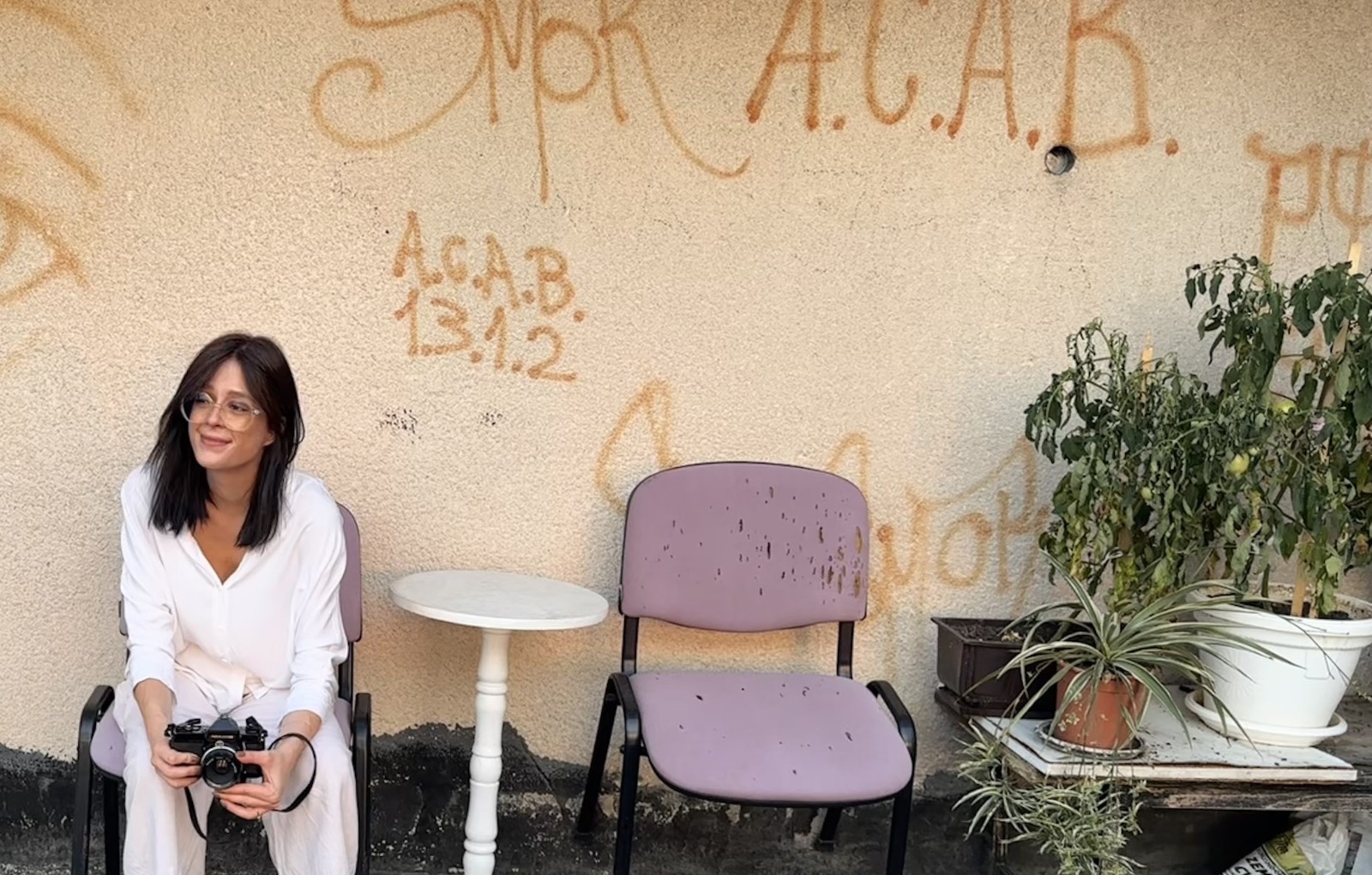 Magdalena Nenković, autorka izložbe Ništa preko duše