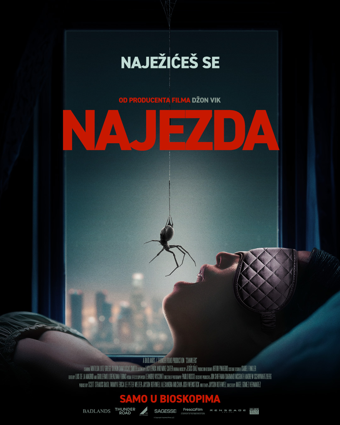 Najezda, poster filma