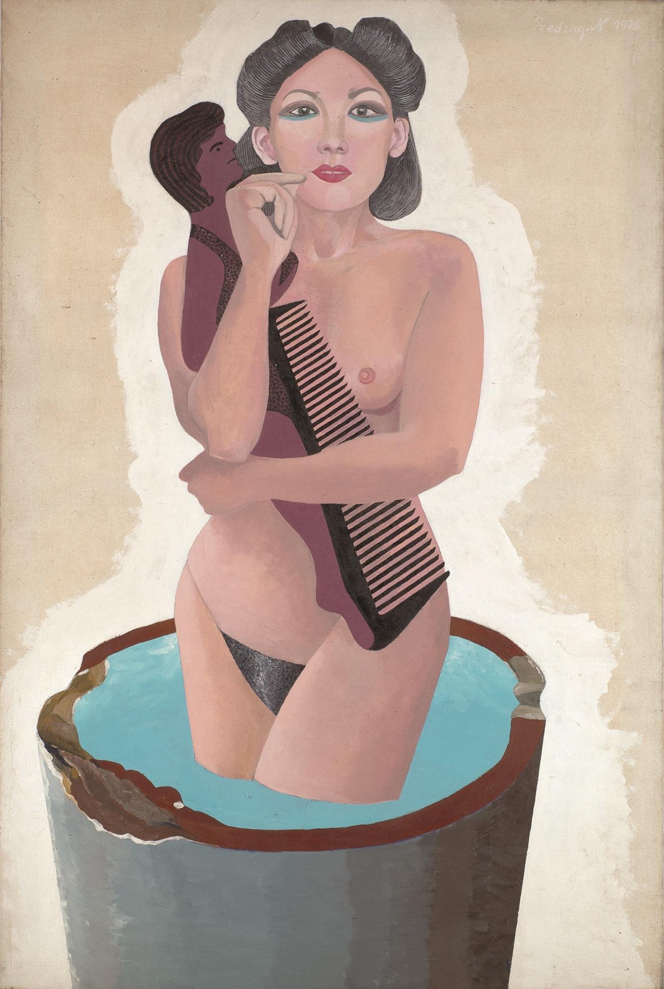 Predrag Nešković, „Velika figura sa češljem“, 1978