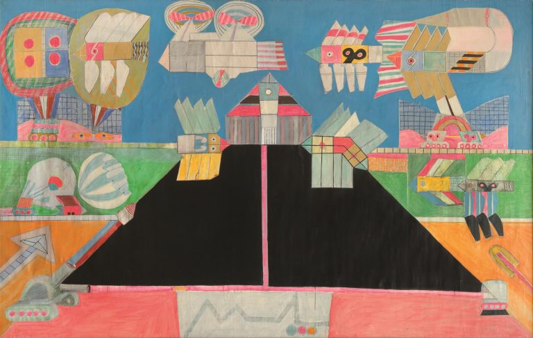 Predrag Nešković, „Zemlja – vazduh“, 1966