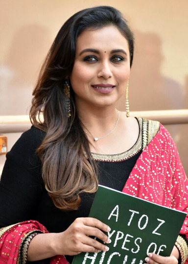 Rani Mukerdži na promociji filma „Štucanje“